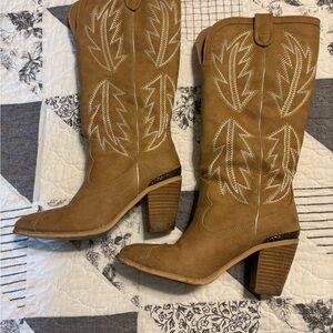 Very Volatile Brown Heeled Boots